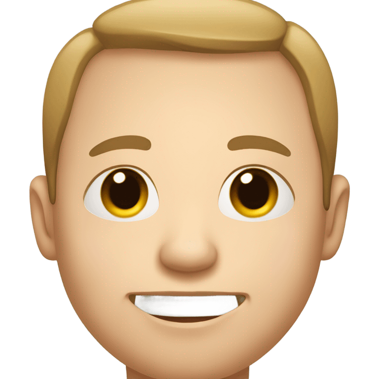 Down syndrome man emoji