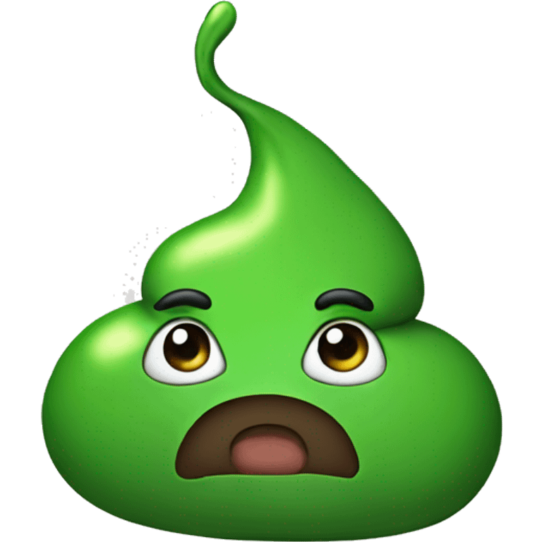 Green poop emoji