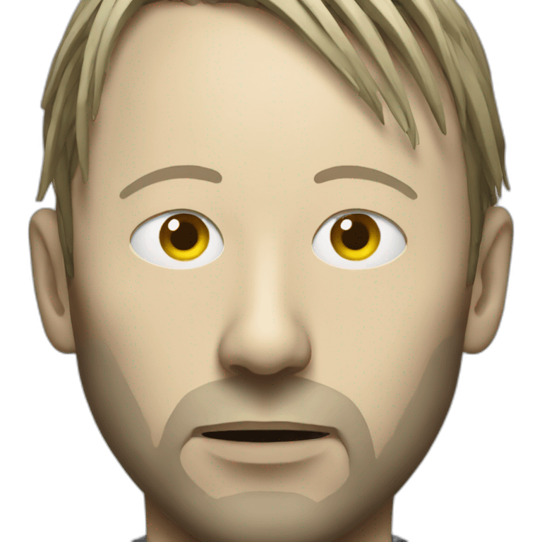 Thom Yorke head emoji