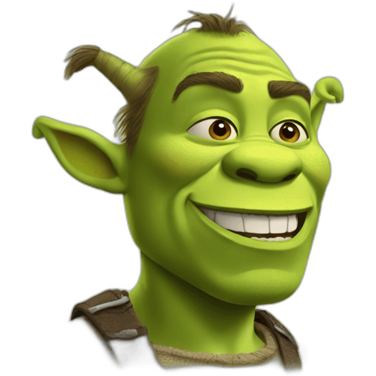 iOS shrek emoji