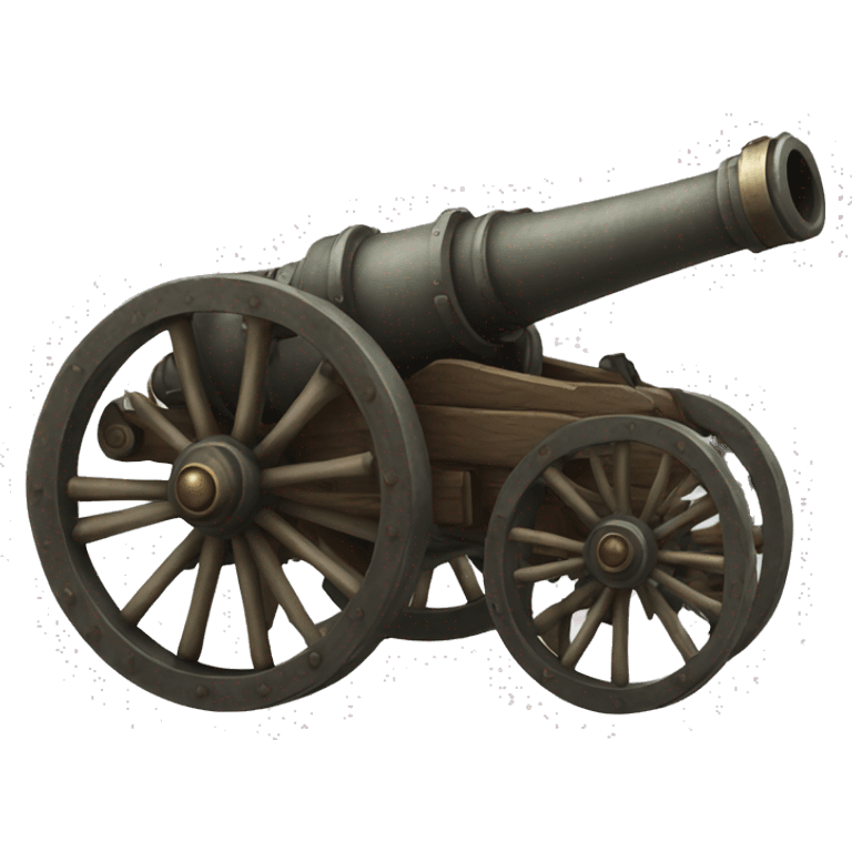 medieveal artillery canon emoji