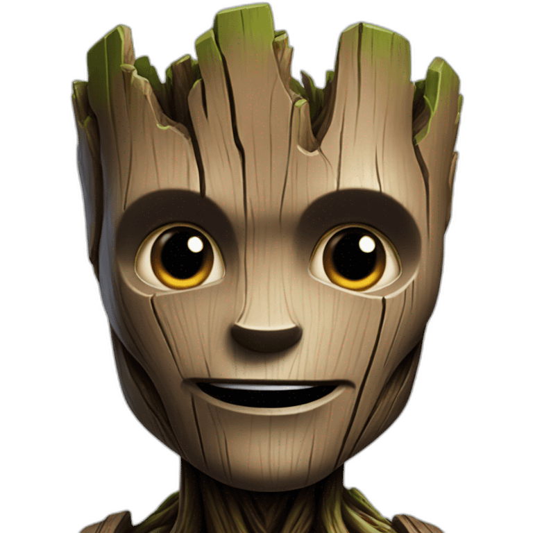 groot like robocop emoji