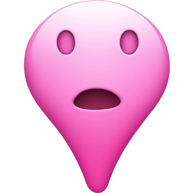 Exclamation point pink emoji