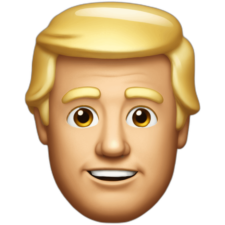 Trump beer emoji