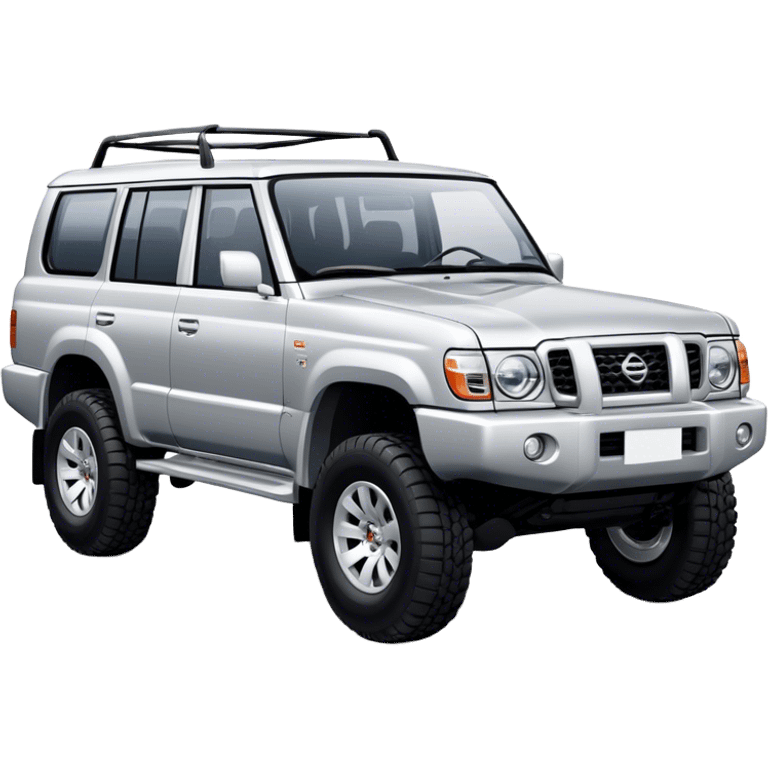 Nissan Patrol - Nissan (Model Year: 2022) (Iconic colour: Silver) emoji