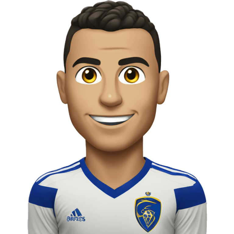 Cristiano Ronaldo at Al Nassr emoji