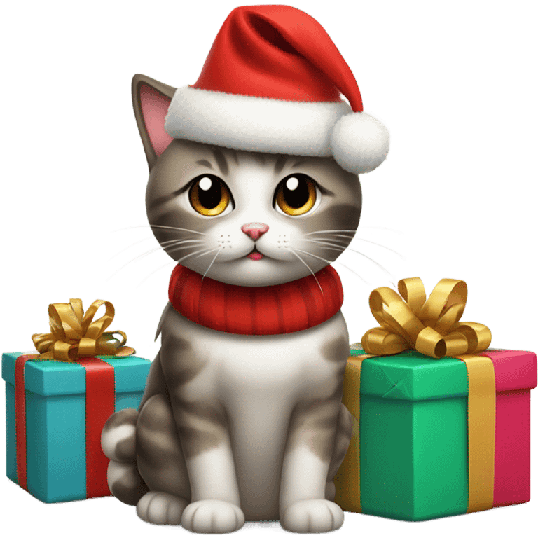 christmas cat emoji