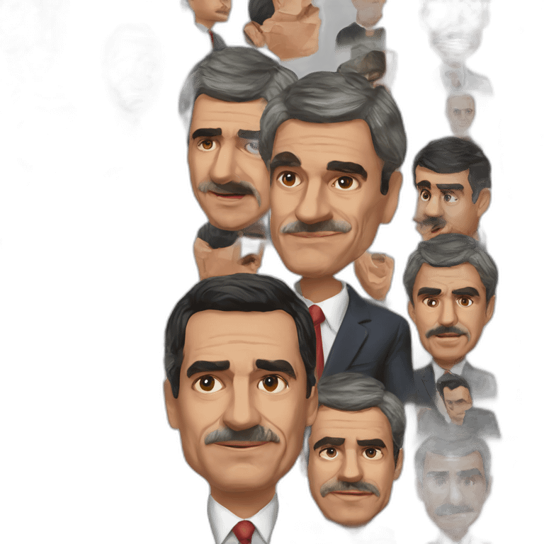 Hyperrealist pedro sanchez president spain emoji