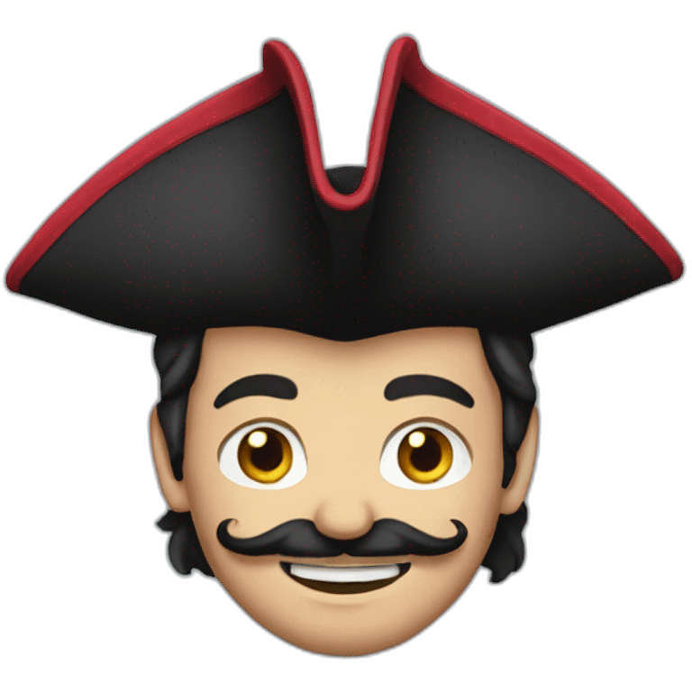 Captain hook with a hook emoji