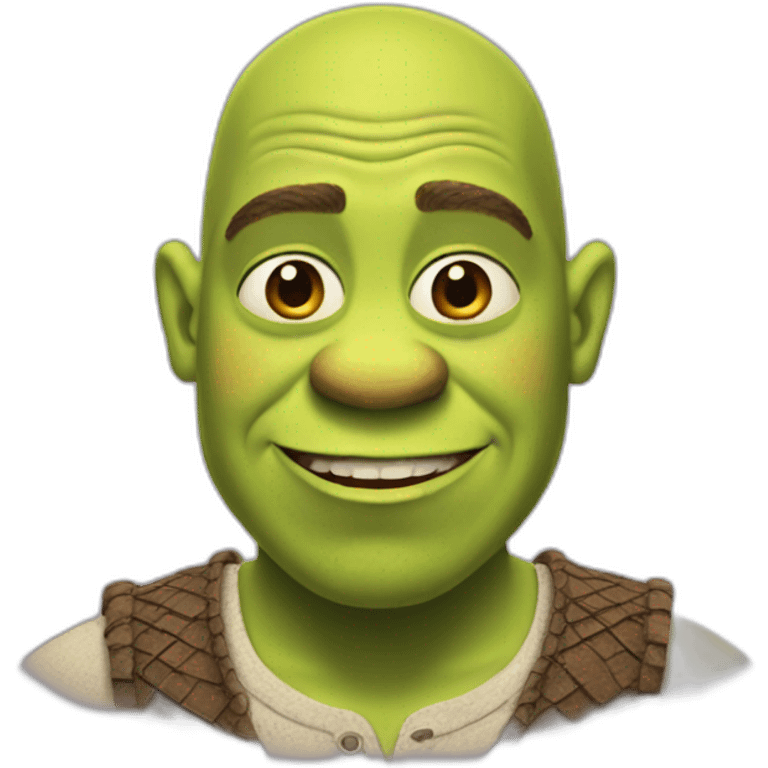 shrek without hair emoji