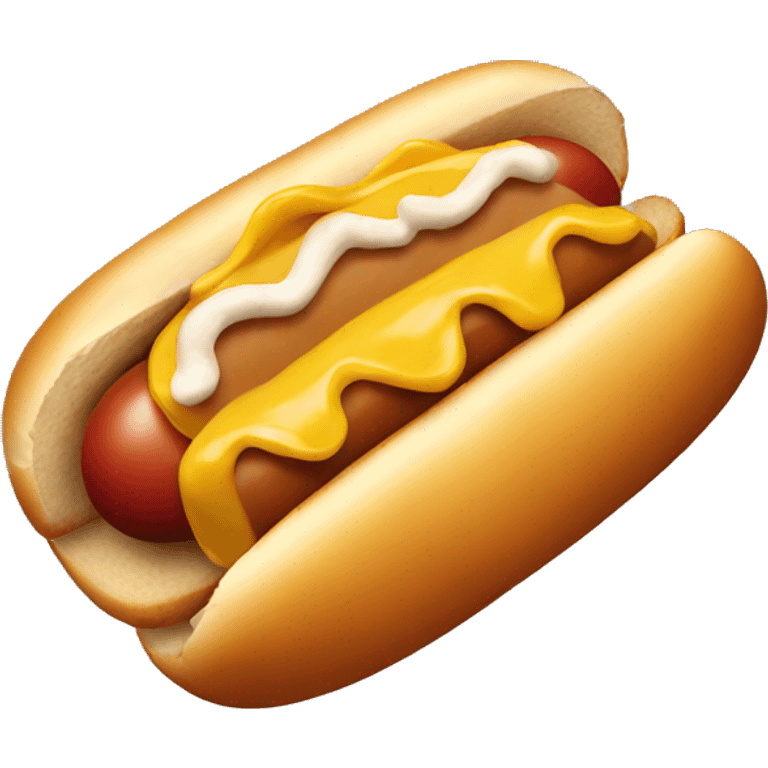 hot dog emoji