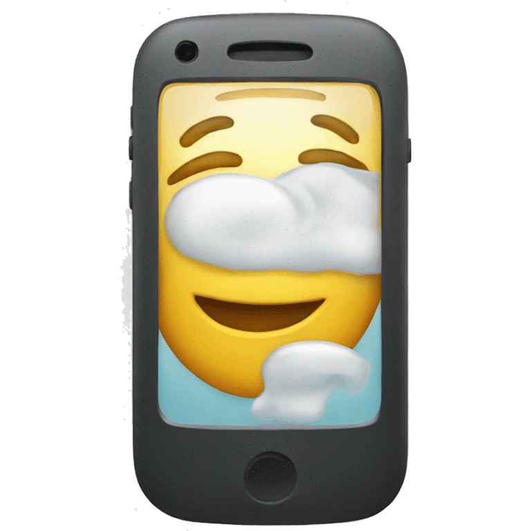 tap on phone emoji