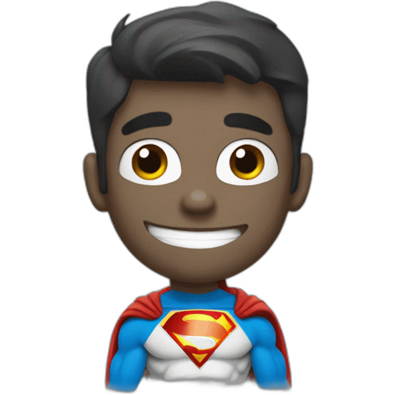 Oggy super man emoji