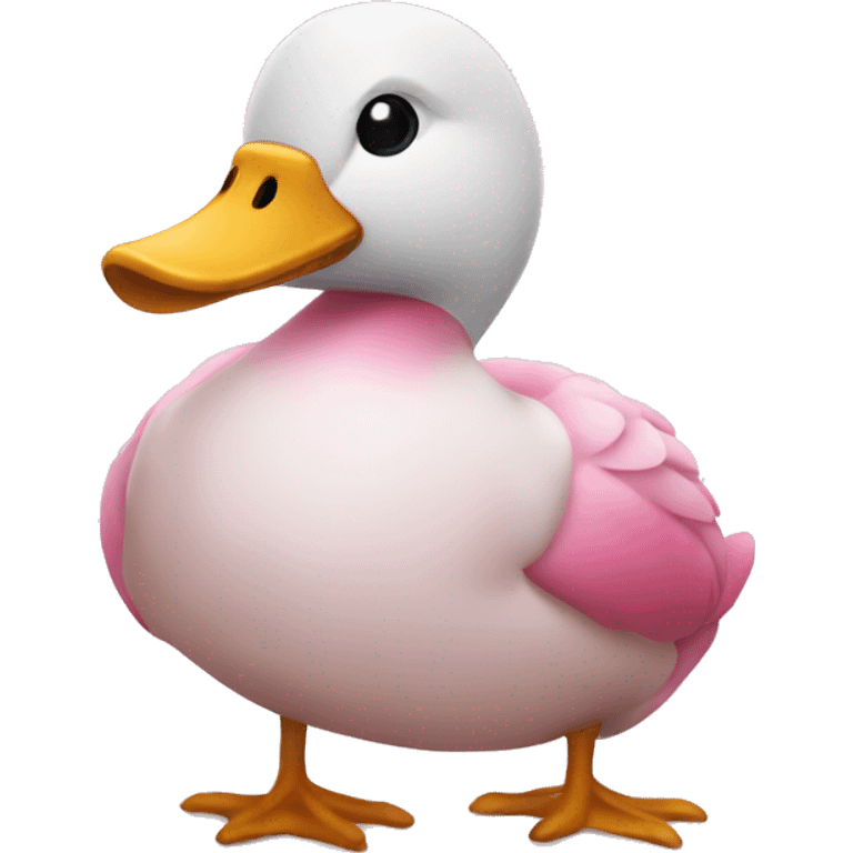 pato rosa emoji