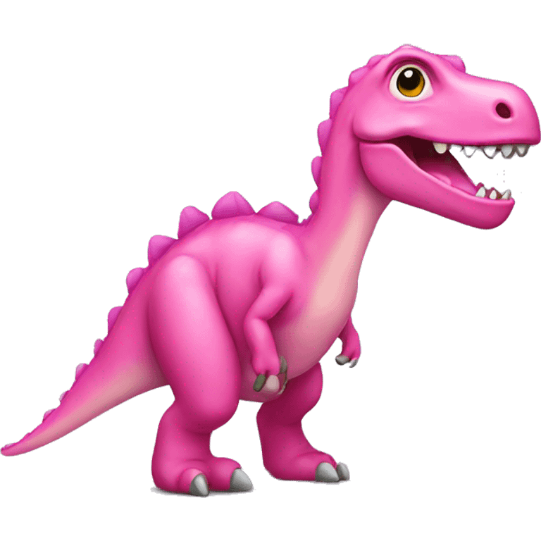 pink dinosaur  emoji