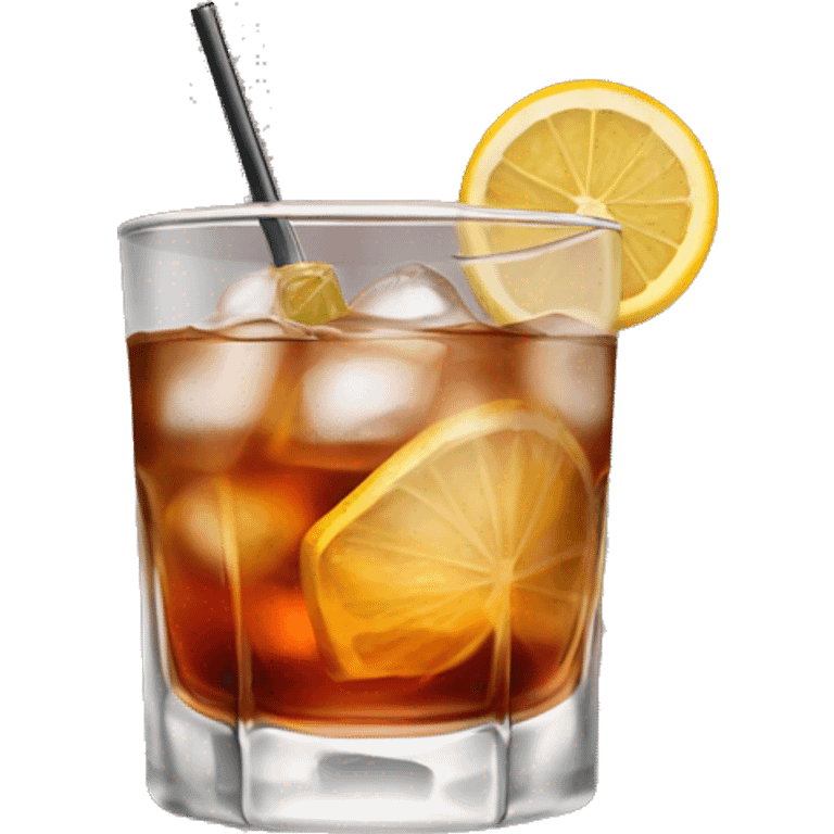 Old Fashioned cocktail emoji