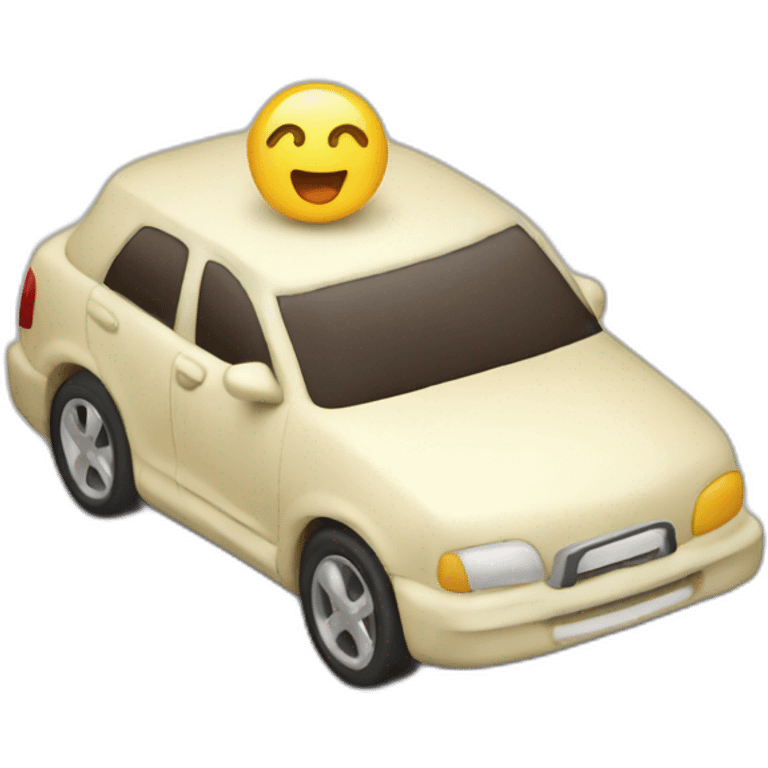 cake in car shape emoji