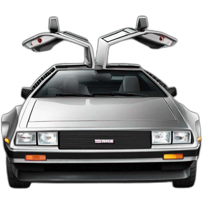 DeLorean DMC-12 emoji