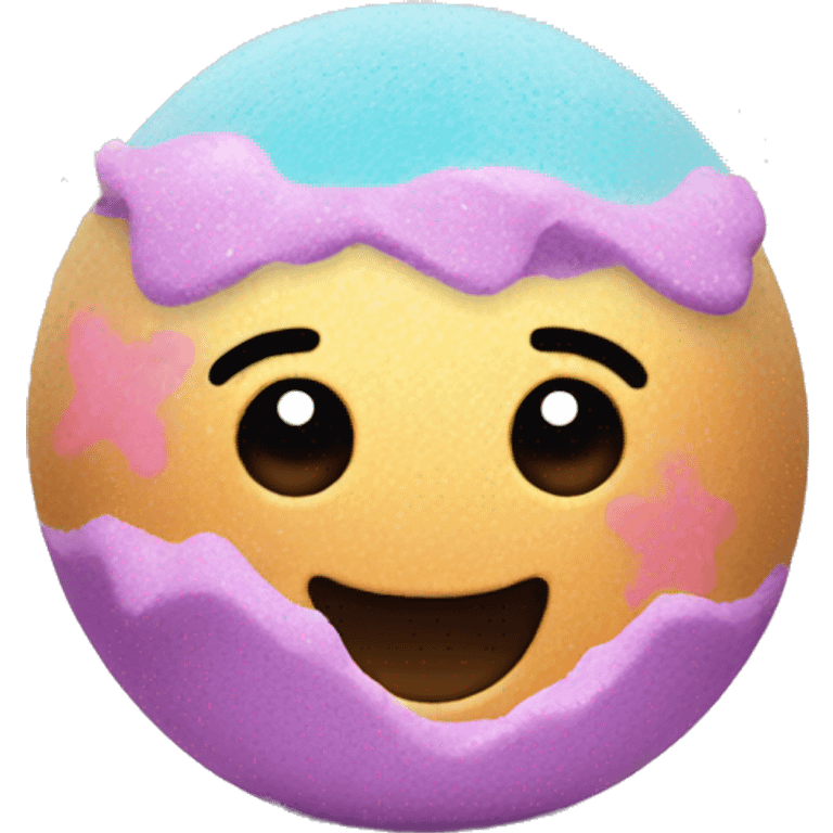 Bath bomb emoji