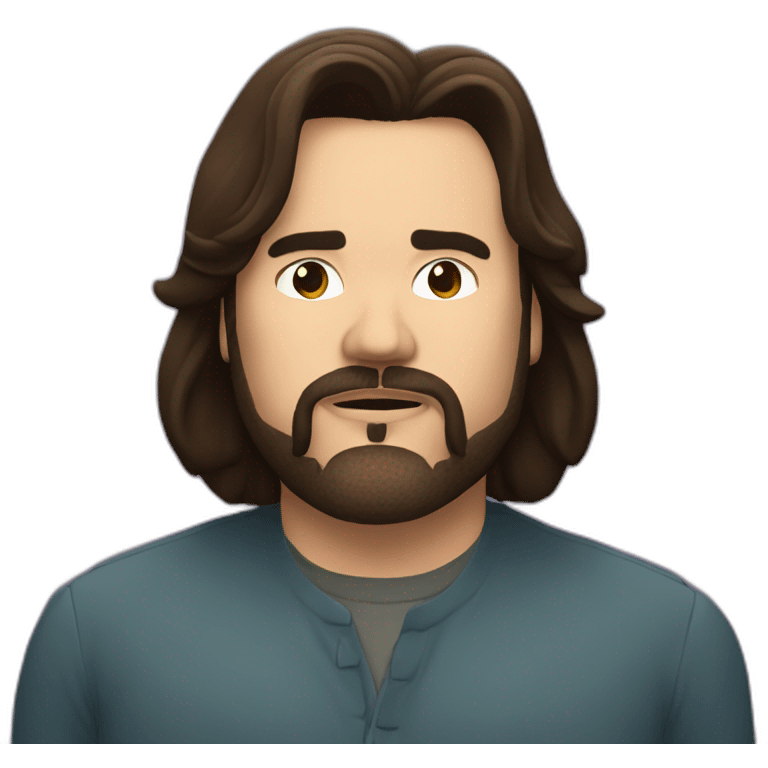 Matt berry as Steven Toast waiting emoji