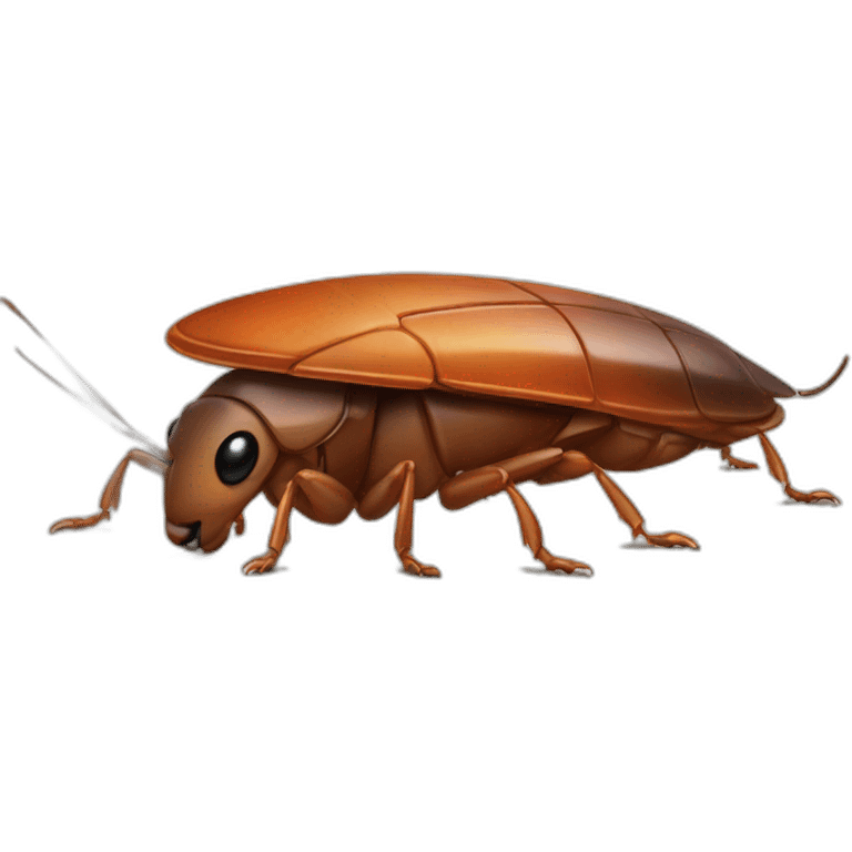 Cockroach and dachshund  emoji