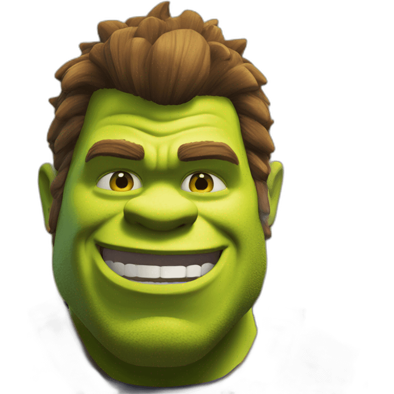 Shrek in fornite emoji