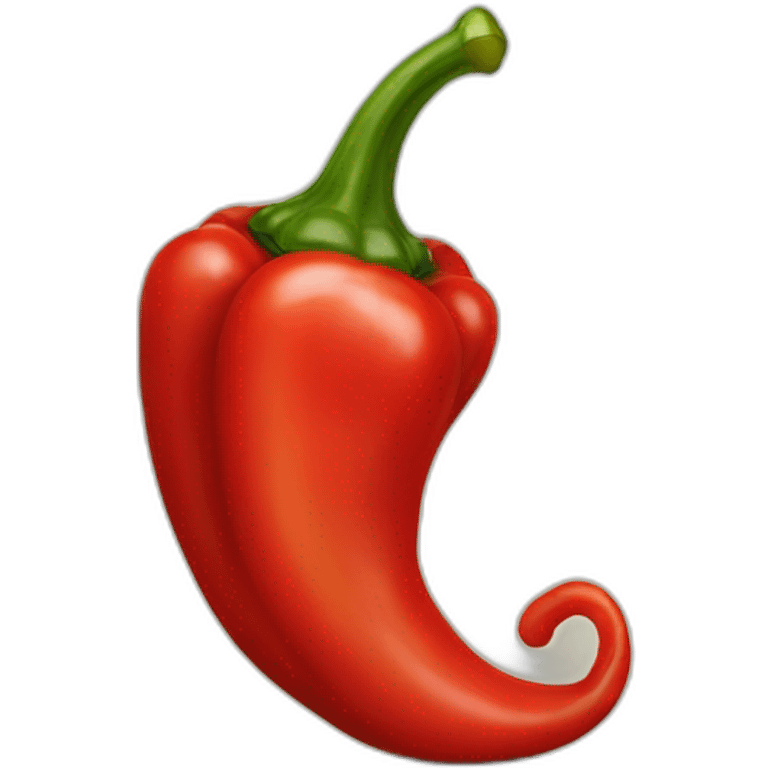 spicy red pepper emoji