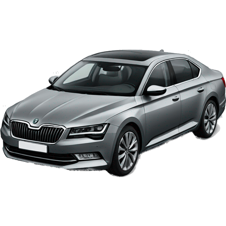 gray škoda superb emoji