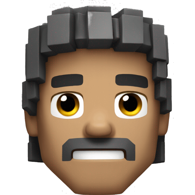 Steve from Minecraft emoji