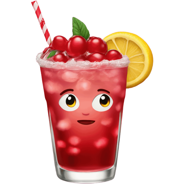 shirley temple drink emoji