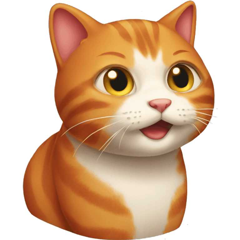 emoji of red cat emoji