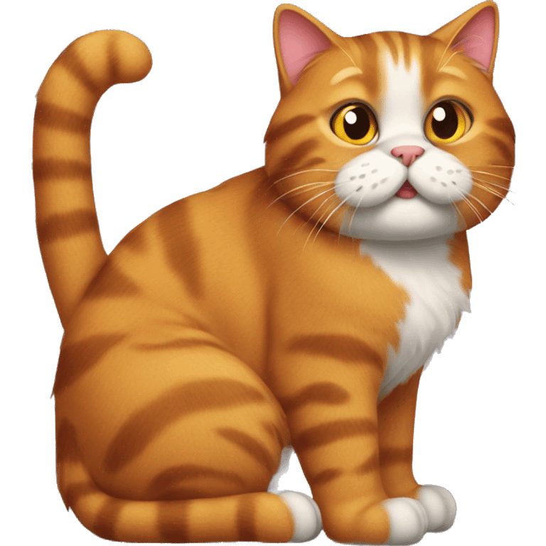 a garfield cat emoji