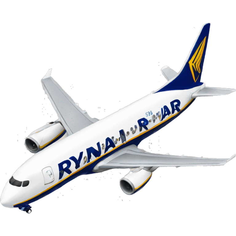 Ryanair plane emoji