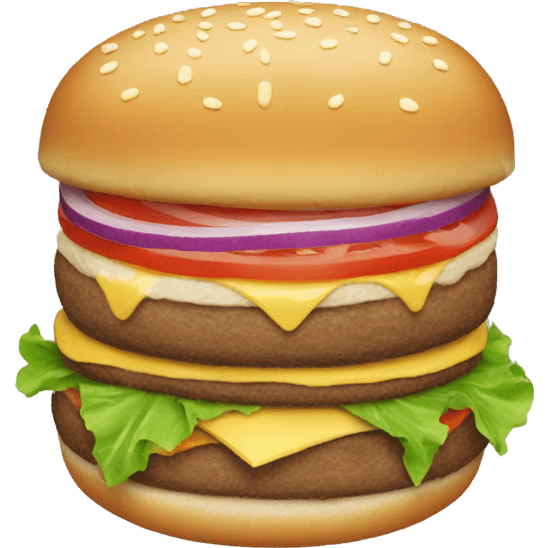 Burger patty emoji