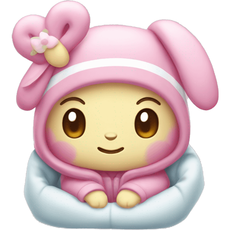 My melody cozy  emoji