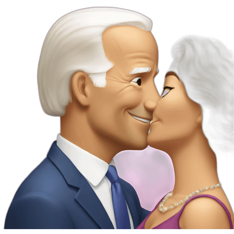 joe biden romantic emoji