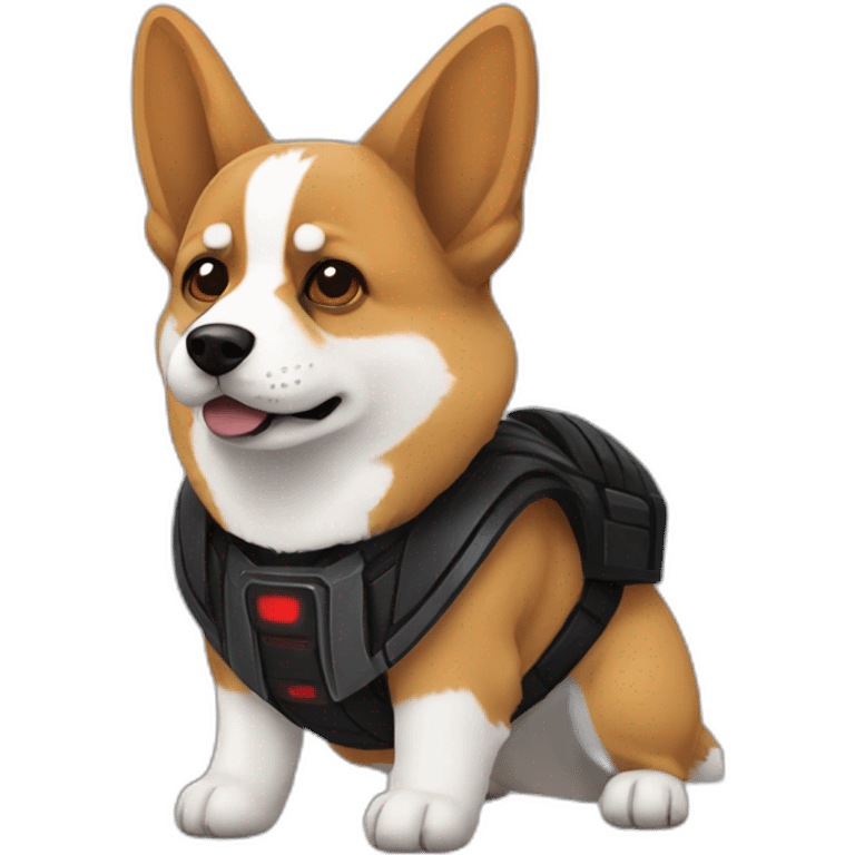 sith corgi emoji