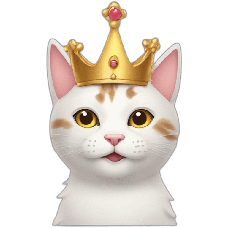 cat-with-crown emoji