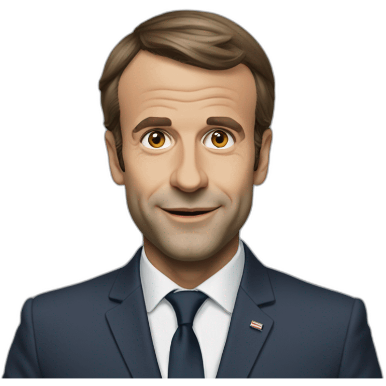 Emanuel Macron emoji