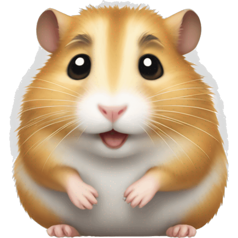 A hamster  emoji