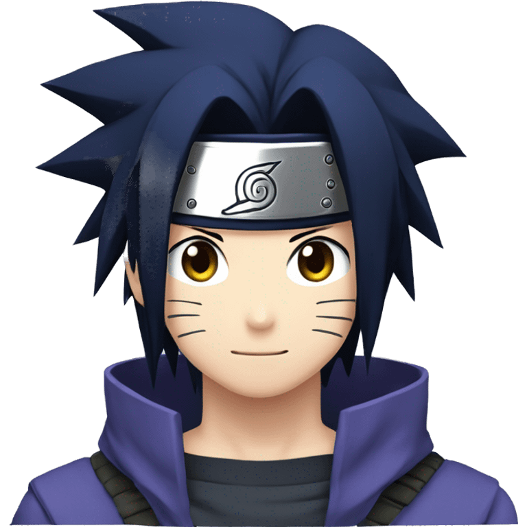 sasuke uchiha feliz emoji