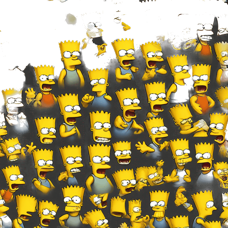 Bart simpson emoji