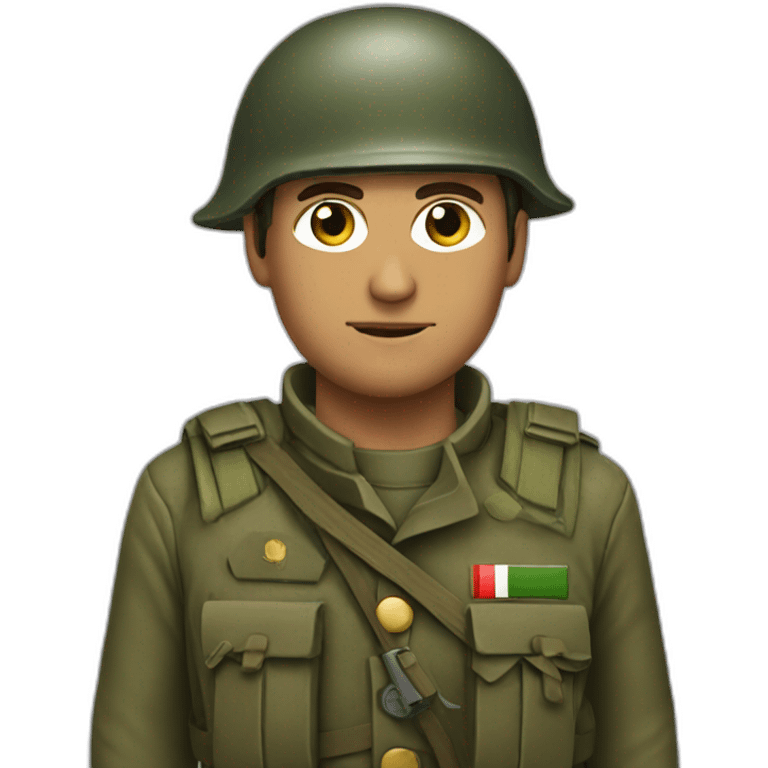 Italian soldier emoji