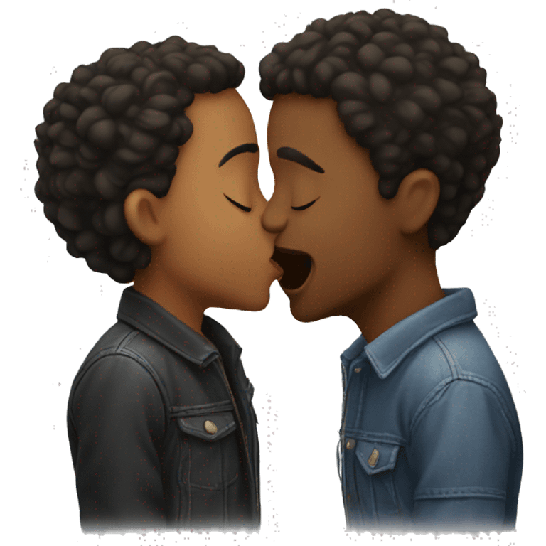 kiss-kiss emoji