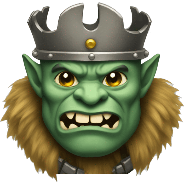 armored troll king emoji