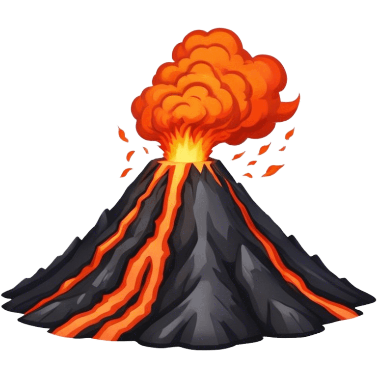 volcano emoji