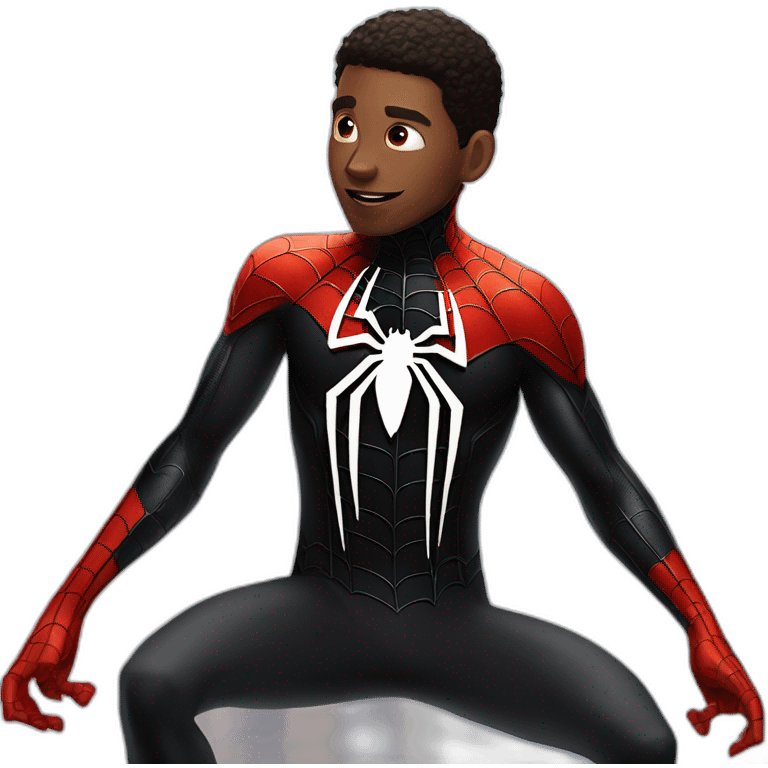 Spider man miles morales emoji