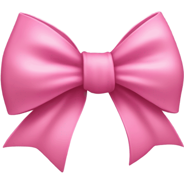 pink bow  emoji