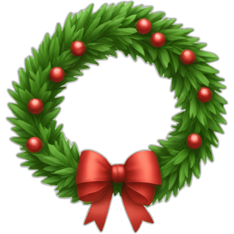christmas wreath emoji | AI Emoji Generator