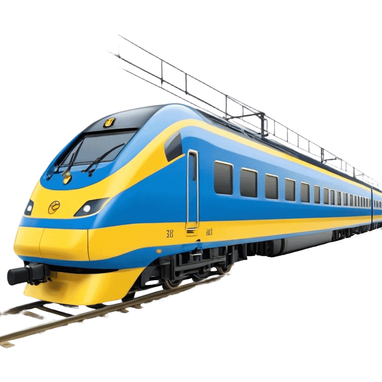 Passenger Train - New Intercity Fleet (Mariyung) (Model Year: 2023) (Iconic Colour: Blue and yellow) emoji